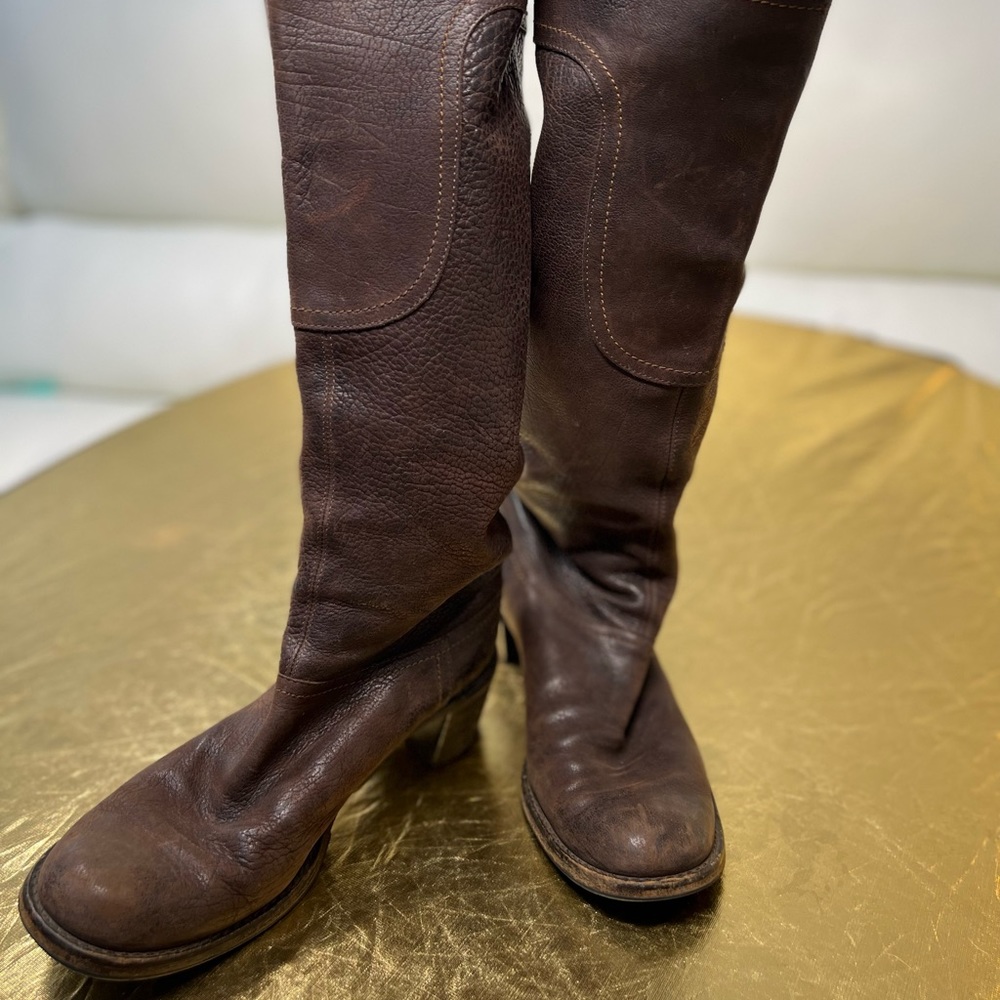 Italian High quality leather boot Vero Cuoio